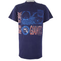 NFL - New York Giants Single Stitch T-Shirt 1991 Medium Vintage Retro Football