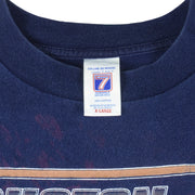 MLB (Logo 7) - Houston Astros Helmet T-Shirt 1997 X-Large Vintage Retro Baseball