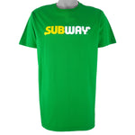 Vintage - Green Subway Sandwich T-Shirt X-Large