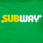 Vintage - Green Subway Sandwich T-Shirt X-Large
