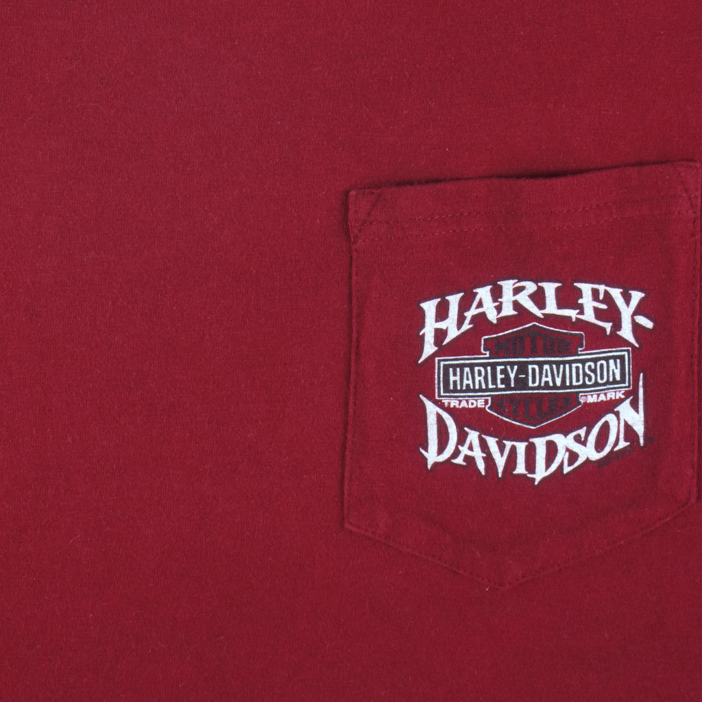 Harley Davidson - Savannah, GA T-Shirt 2009 X-Large Vintage Retro