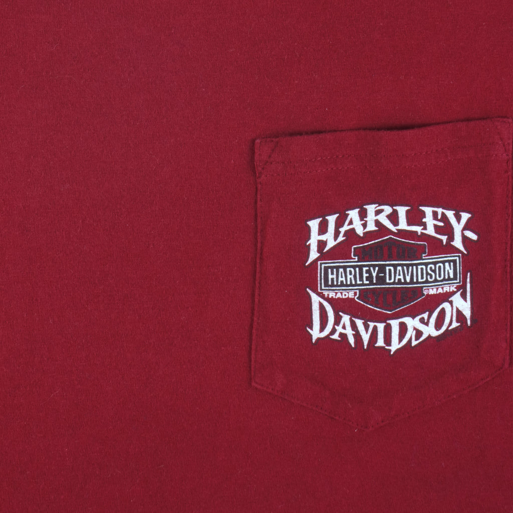 Harley Davidson - Savannah, GA T-Shirt 2009 X-Large Vintage Retro