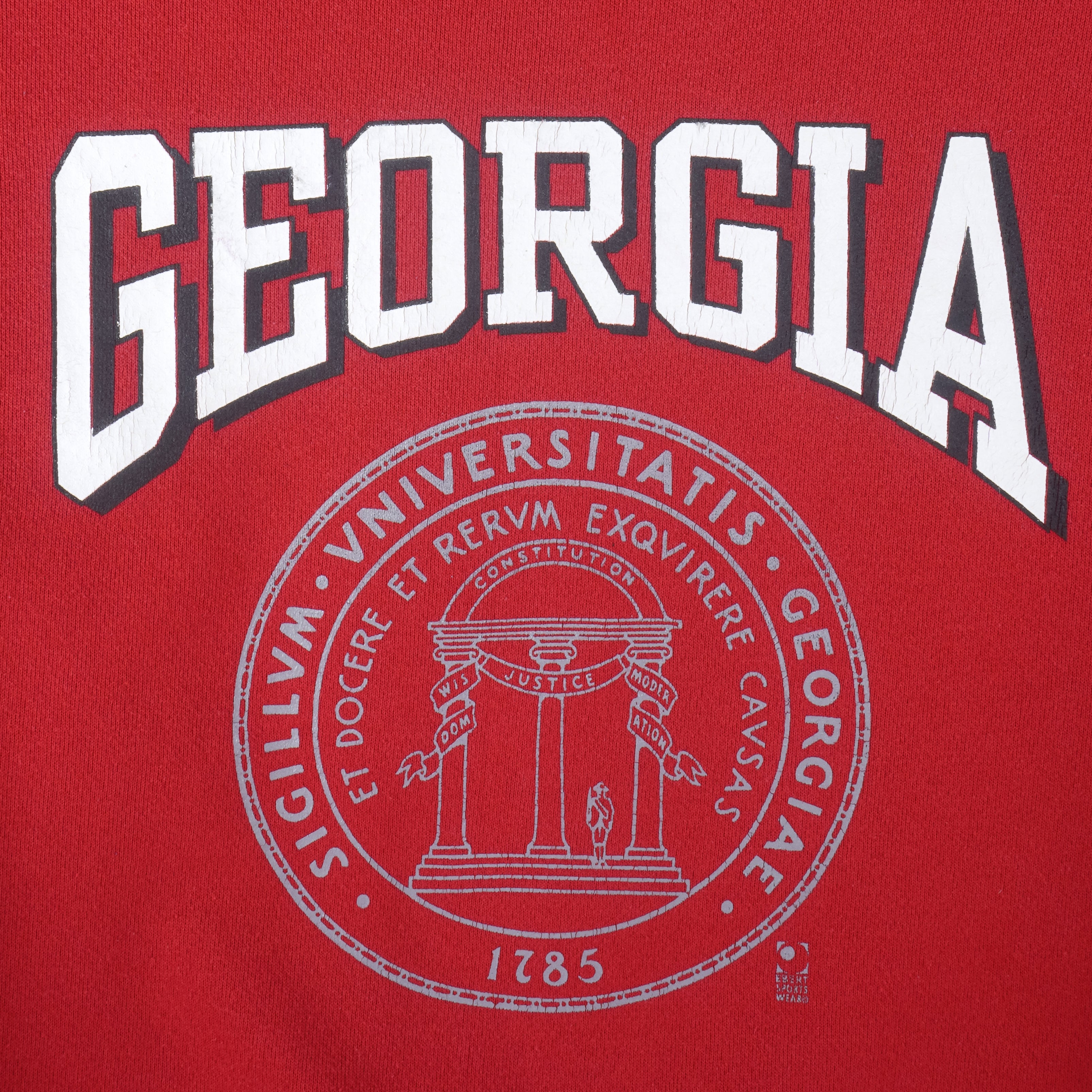 NCAA - University of Georgia Crew Neck Sweatshirt 1990s X-Large vintage retro