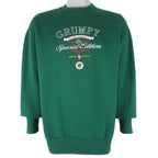 Disney - Grumpy Seven Dwarfs Embroidered Crew Neck Sweatshirt 1990s X-Large Vintage Retro