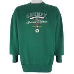 Disney - Grumpy Seven Dwarfs Embroidered Crew Neck Sweatshirt 1990s X-Large Vintage Retro