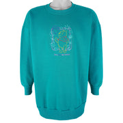 Disney - Winnie The Pooh Embroidered Sweatshirt 1990s X-Large Vintage Retro