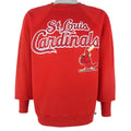 MLB (Logo 7) - St. Louis Cardinals Crew Neck Sweatshirt 1988 Medium Vintage Retro Baseball