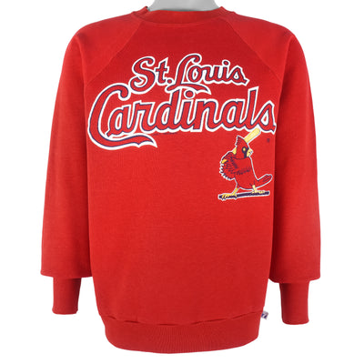 MLB (Logo 7) - St. Louis Cardinals Crew Neck Sweatshirt 1988 Medium