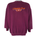 NCAA (Tultex) - Virginia Tech Hokies Crew Neck Sweatshirt 1990s X-Large Vintage Retro