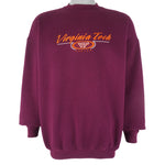 NCAA (Tultex) - Virginia Tech Hokies Crew Neck Sweatshirt 1990s X-Large