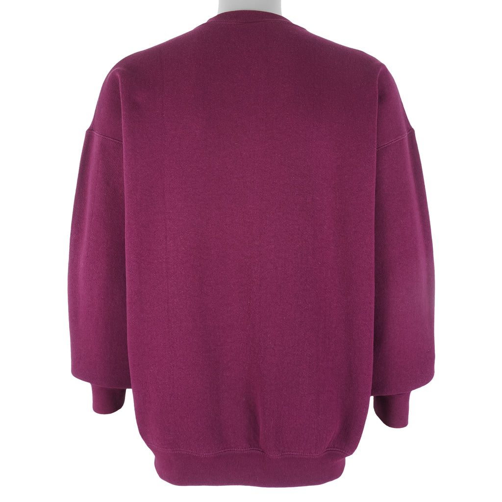 NCAA (Tultex) - Virginia Tech Hokies Crew Neck Sweatshirt 1990s X-Large Vintage Retro