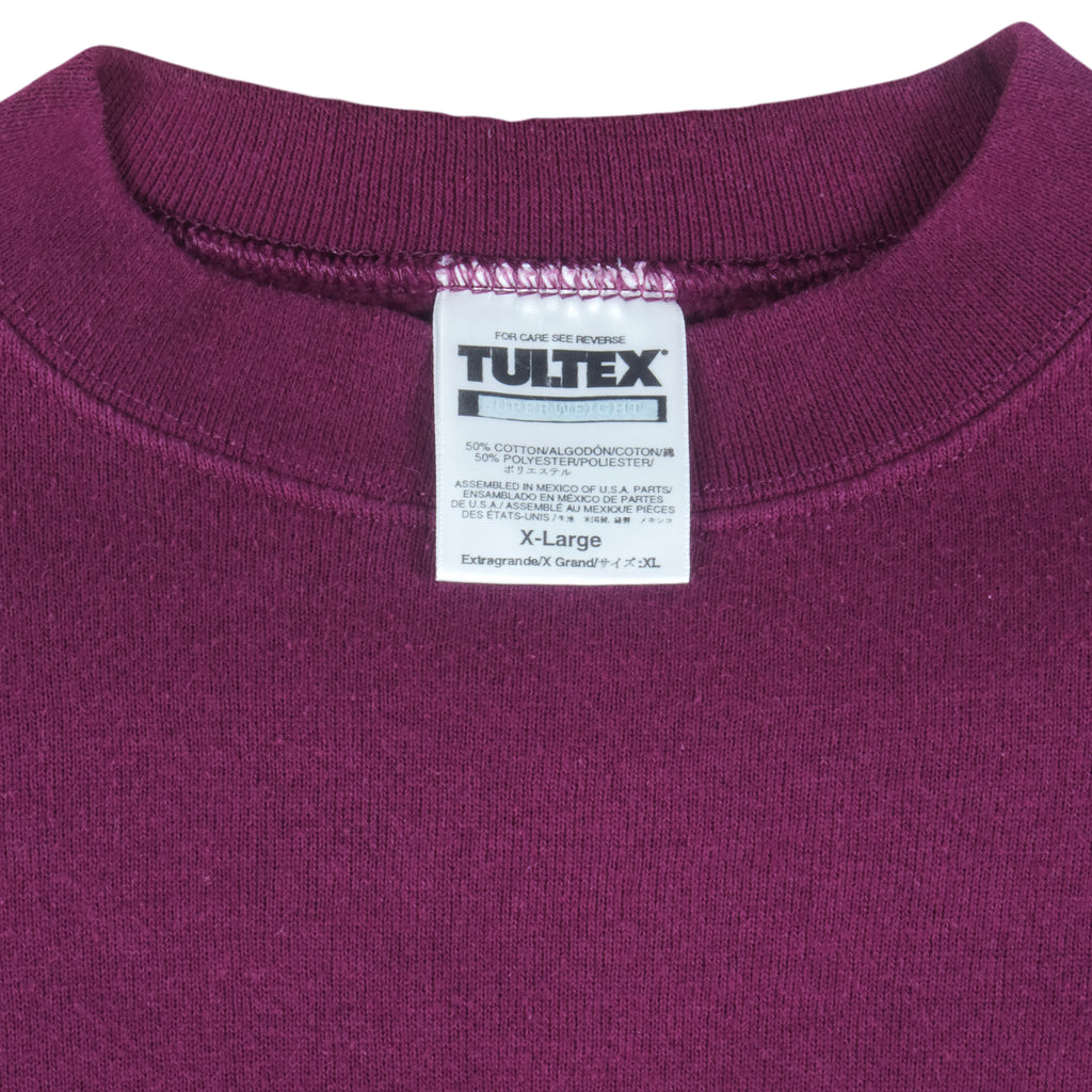 NCAA (Tultex) - Virginia Tech Hokies Crew Neck Sweatshirt 1990s X-Large Vintage Retro
