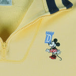 Disney - Minnie 1/4 Zip Sweatshirt 1990s Large Vintage Retro