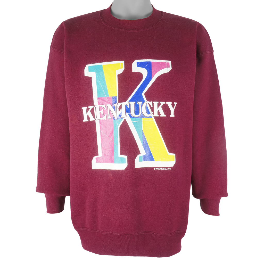 Vintage (Oneita) - Kentucky Crew Neck Sweatshirt 1990s X-Large Vintage Retro
