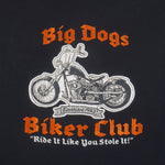 Vintage - Big Dogs Bikers Club Embroidered Sweatshirt 2000s X-Large