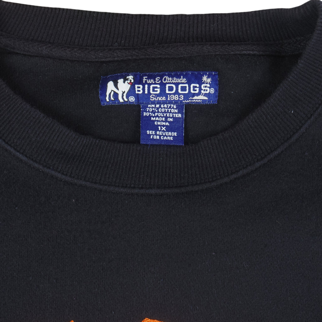 Vintage - Big Dogs Bikers Club Embroidered Sweatshirt 2000s X-Large