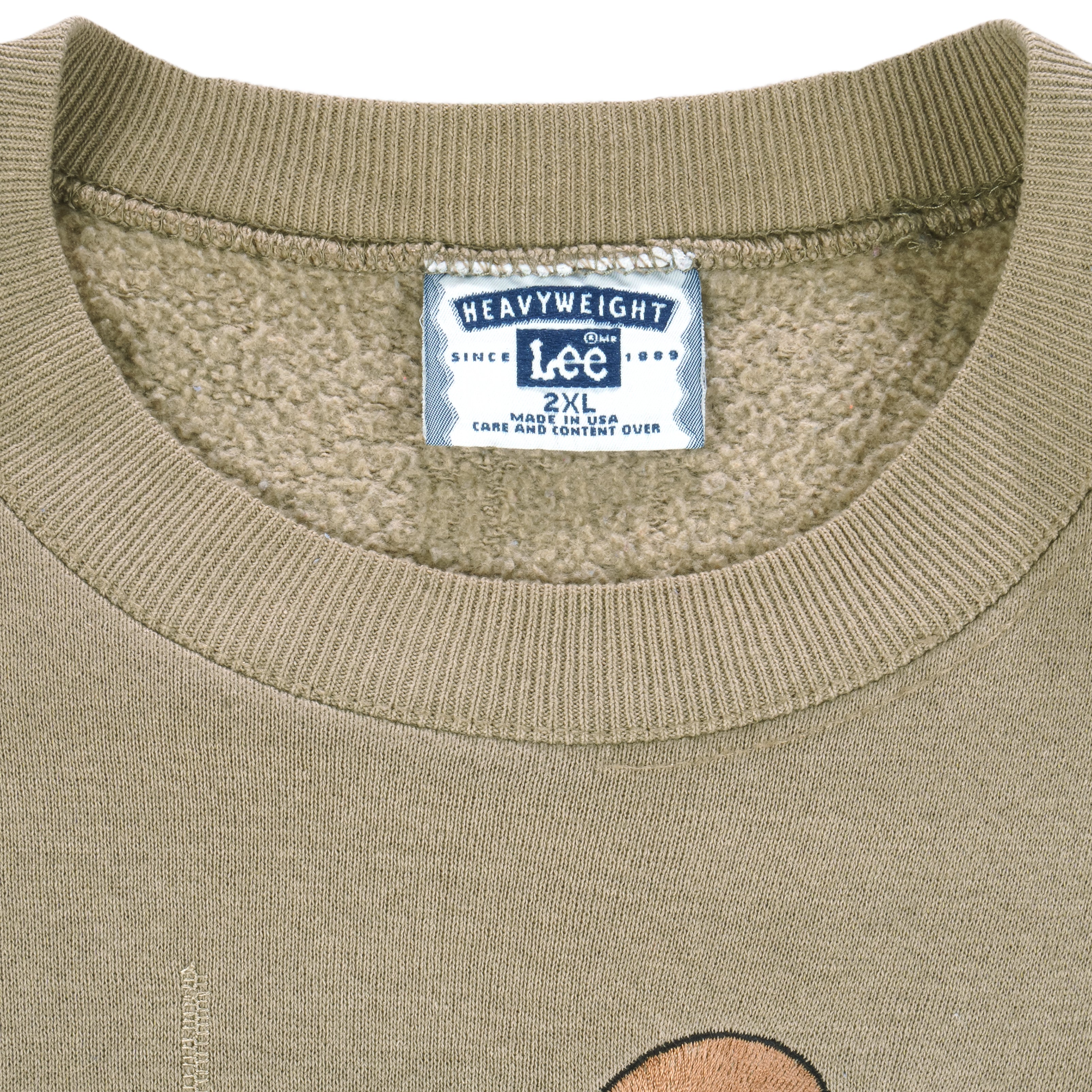 Vintage (Lee) - Garfield & Odie Embroidered Crew Neck Sweatshirt 1990s XX-Large