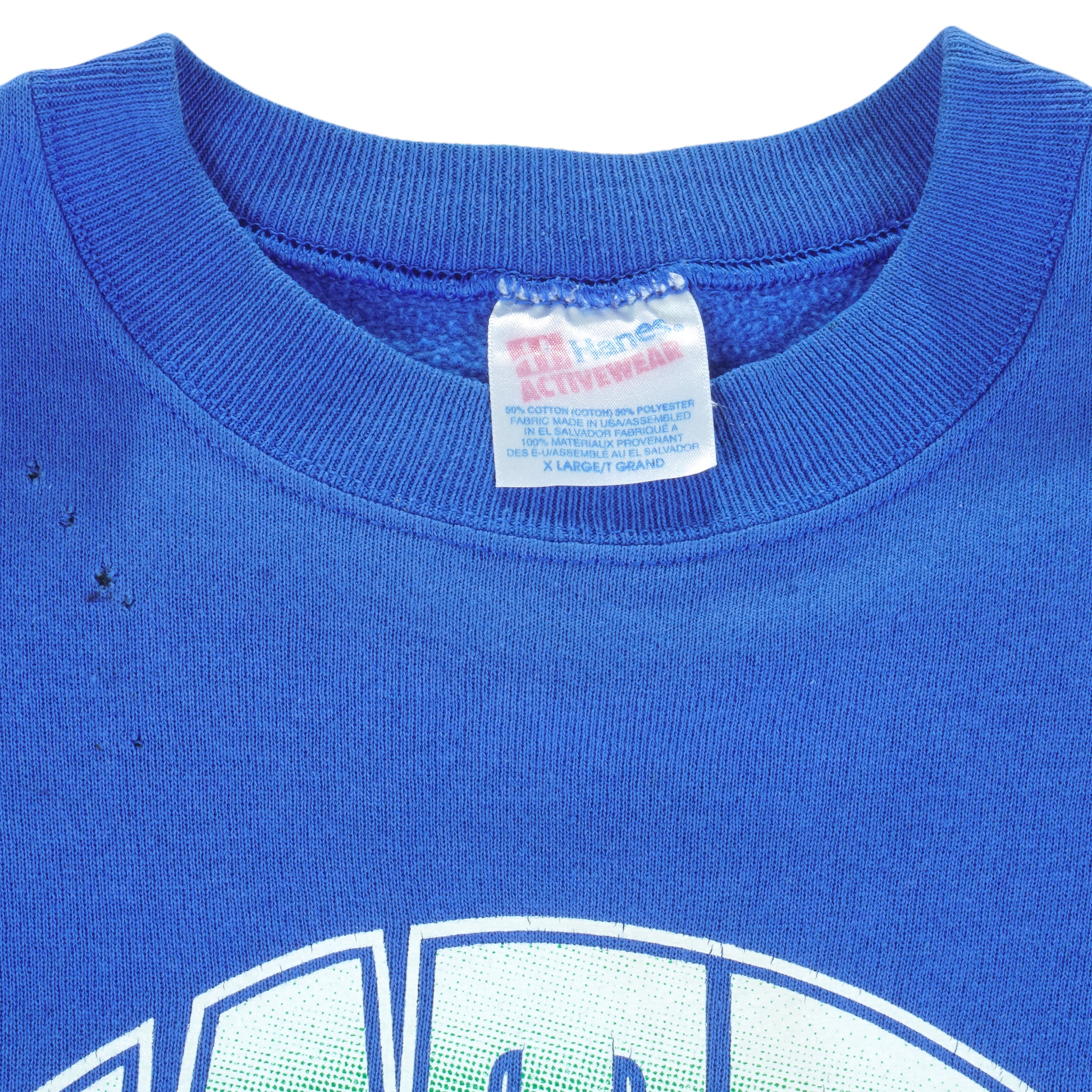 NFL (Habes) - Seattle Seahawks Crew Neck Sweatshirt 1995 X-Large Vintage Retro Football