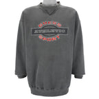 Guess - Athletic Sport Embroidered Crew Neck Sweatshirt 1980s Large Vintage Retro