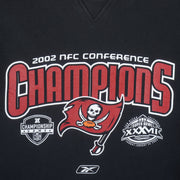 Reebok (NFL) - Tampa Bay Buccaneers NFC Champs Sweatshirt 2002 Large Vintage Retro Football