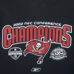 Reebok (NFL) - Tampa Bay Buccaneers NFC Champs Sweatshirt 2002 Large Vintage Retro Football