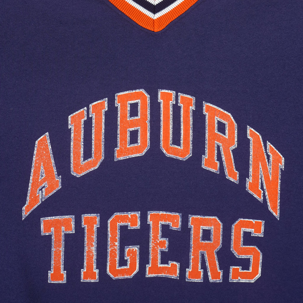 NCAA (Russell Athletic) - Auburn Tigers Crew Neck Sweatshirt 1990s X-Large Vintage Retro Football College