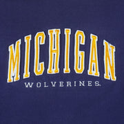NCAA - Michigan Wolverines Embroidered Crew Neck Sweatshirt 1990s X-Large