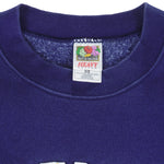 NCAA - Michigan Wolverines Embroidered Crew Neck Sweatshirt 1990s X-Large