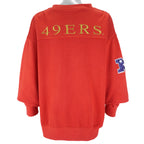 NFL - San Francisco 49ers Embroidered Crew Neck Sweatshirt 1990s XX-Large Vintage Retro Football
