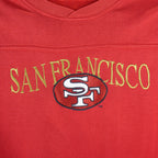 NFL - San Francisco 49ers Embroidered Crew Neck Sweatshirt 1990s XX-Large Vintage Retro Football