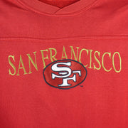 NFL - San Francisco 49ers Embroidered Crew Neck Sweatshirt 1990s XX-Large Vintage Retro Football