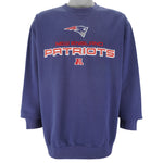 NFL - New England Patriots Embroidered Sweatshirt 2000s X-Large
