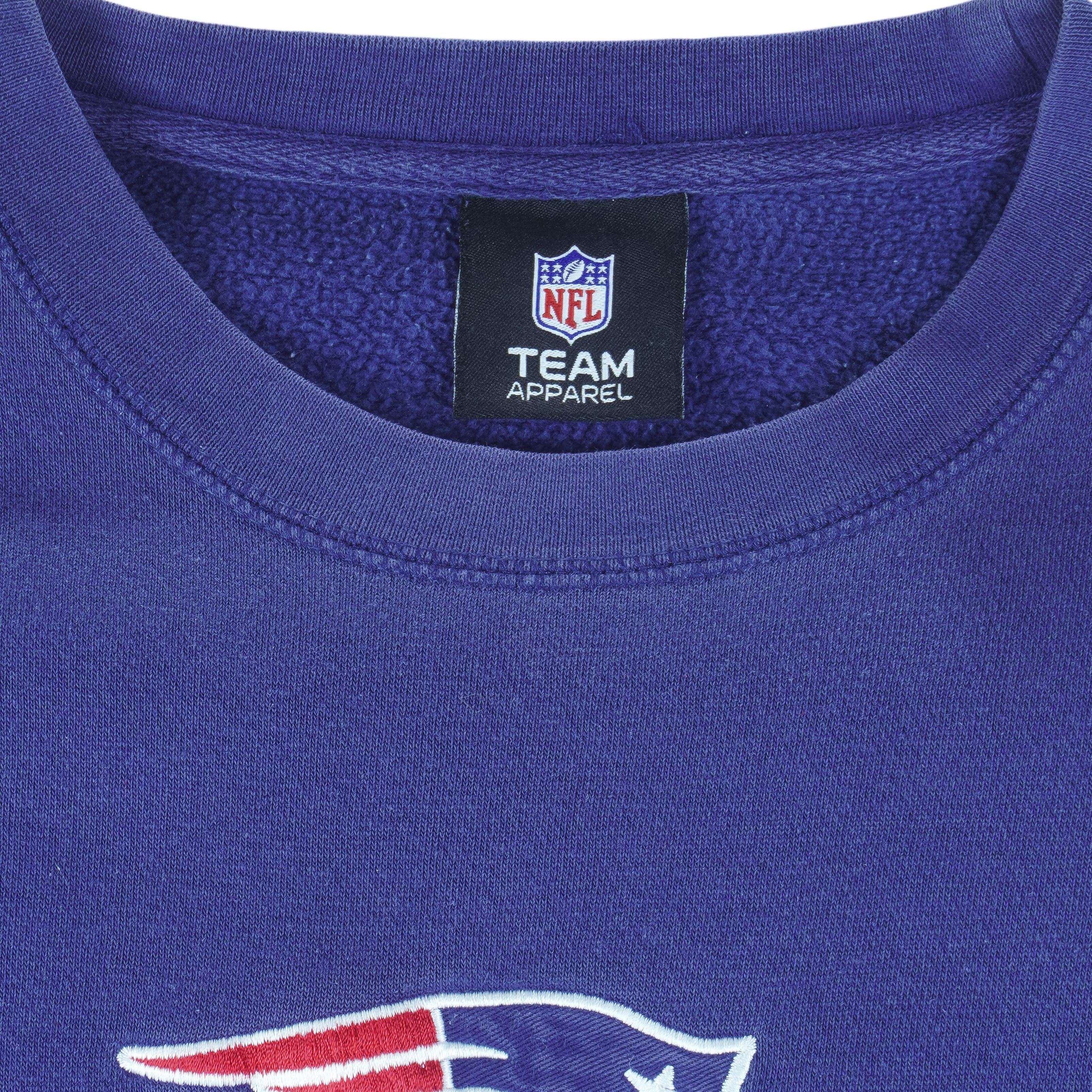 NFL - New England Patriots Embroidered Sweatshirt 2000s X-Large Vintage Retro