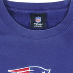 NFL - New England Patriots Embroidered Sweatshirt 2000s X-Large Vintage Retro