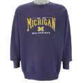 NCAA (Lee) - Michigan Wolverines Embroidered Sweatshirt 1990s Large Vintage Retro