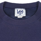 NCAA (Lee) - Michigan Wolverines Embroidered Sweatshirt 1990s Large Vintage Retro