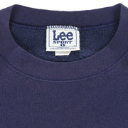 NCAA (Lee) - Michigan Wolverines Embroidered Sweatshirt 1990s Large Vintage Retro