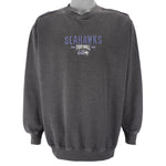 NFL - Seattle Seahawks Crew Neck Sweatshirt 1990s X-Large Vintage Retro Football