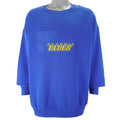 NHL (Nutmeg) - St. Louis Blues Crew Neck Sweatshirt 1990s X-Large Vintage Retro Hockey