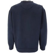Ralph Lauren (Chaps) - Embroidered Crew Neck Sweatshirt 1990s Medium Vintage Retro