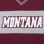 NCAA (Lee) - Montana Football Grizzlies Embroidered Sweatshirt 1990s Large Vintage Retro College