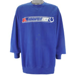 NFL (Team Apparel)- Indianapolis Colts Embroidered Sweatshirt 1990s XX-Large