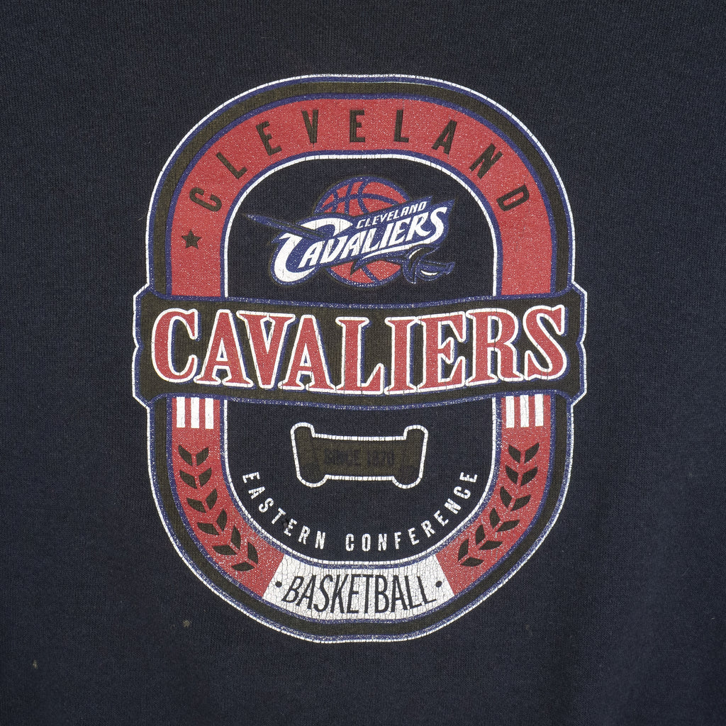 NBA (Tultex) - Cleveland Cavaliers Crew Neck Sweatshirt 1990s Large Vintage Retro Basketball