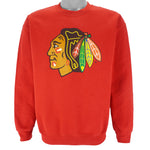 NHL (Gildan) - Chicago Blackhawks Crew Neck Sweatshirt 2006 Medium