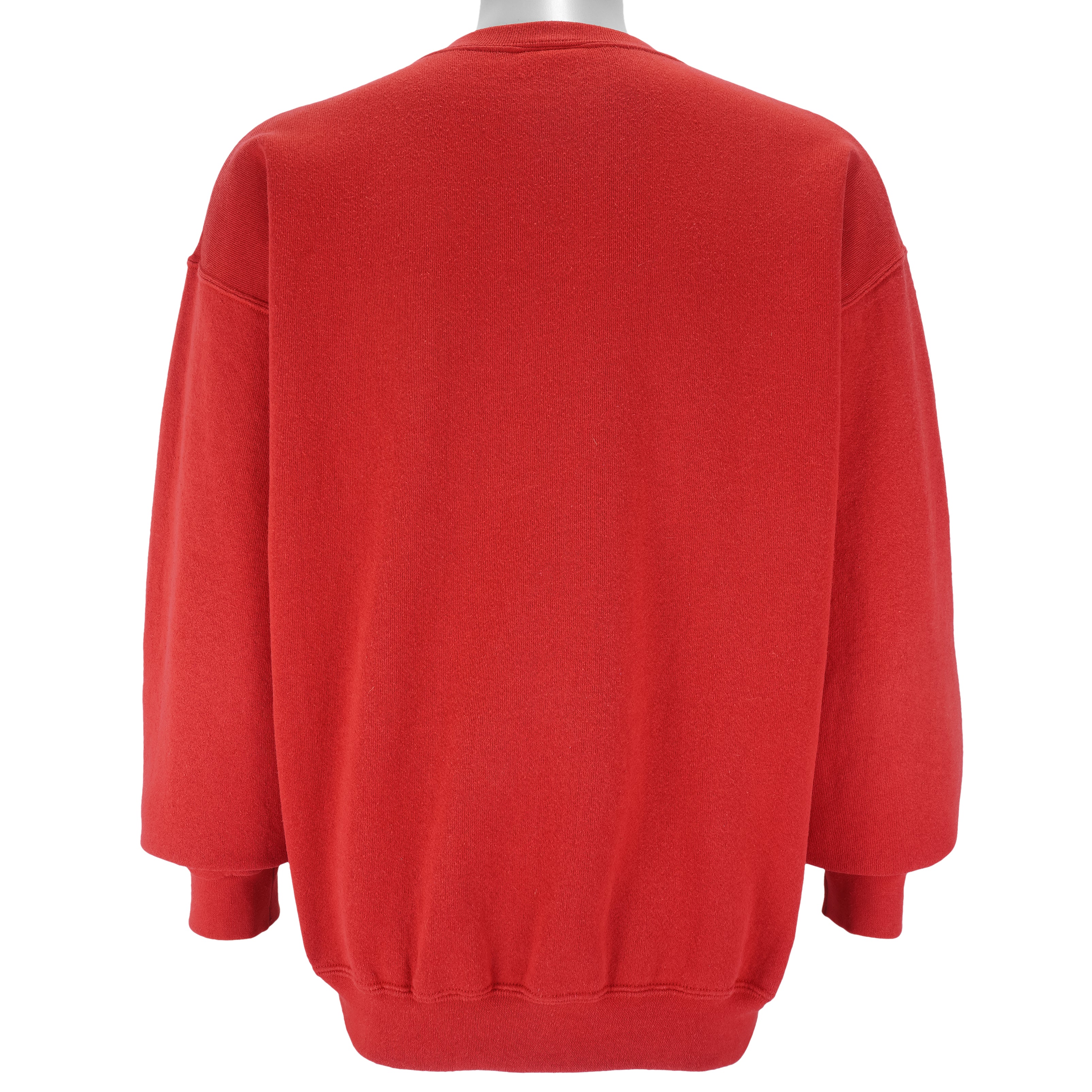 NCAA (PM) - Nebraska Huskers Champs Embroidered Sweatshirt 1997 Large Vintage Retro College