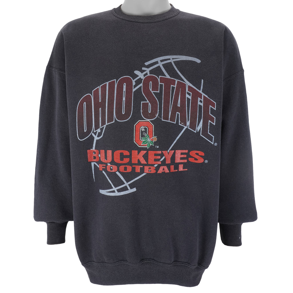 NCAA (PM Sports) - Ohio State Buckeyes Crew Neck Sweatshirt 1990s X-Large Vintage Retro College