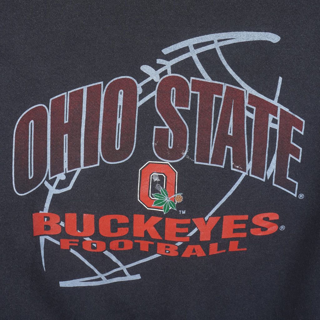 NCAA (PM Sports) - Ohio State Buckeyes Crew Neck Sweatshirt 1990s X-Large Vintage Retro College