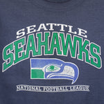 NFL (Lee) - Seattle Seahawks Crew Neck Sweatshirt 1990s Medium Vintage Retro Football