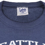 NFL (Lee) - Seattle Seahawks Crew Neck Sweatshirt 1990s Medium Vintage Retro Football