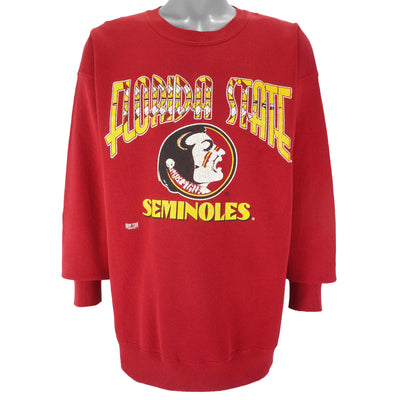 NCAA (Home Team) - Florida State Seminoles Crew Neck Sweatshirt 1990s X-Large